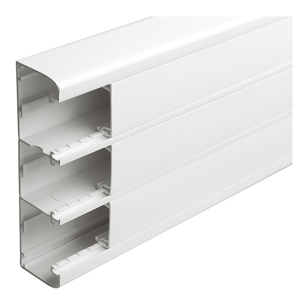 LEGRAND 075606Legrand Gulotlar Sistem Armada Kaidesiz Montaj Kanalı (Monoblok Gövde + Kapak) - Boyut 50x180 mm - Bölümleme Perdeli (3 Bölme)Legrand Gulotlar Sistem Armada Kaidesiz Montaj Kanalı{ubercoelektromarket}