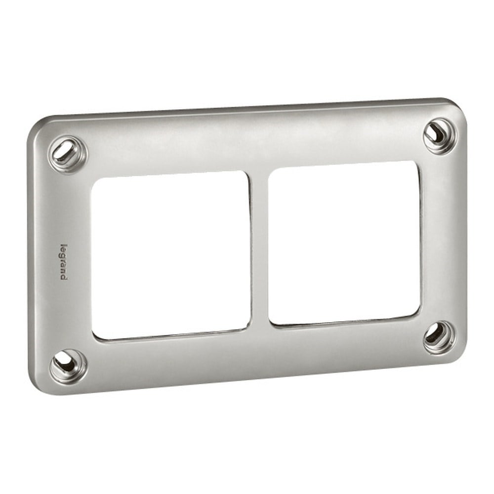LEGRAND 077852Legrand Soliroc IK10 - IP55 İkili Çerçeve 110x181mmLegrand İkili, yatay-dikey montaj{ubercoelektromarket}