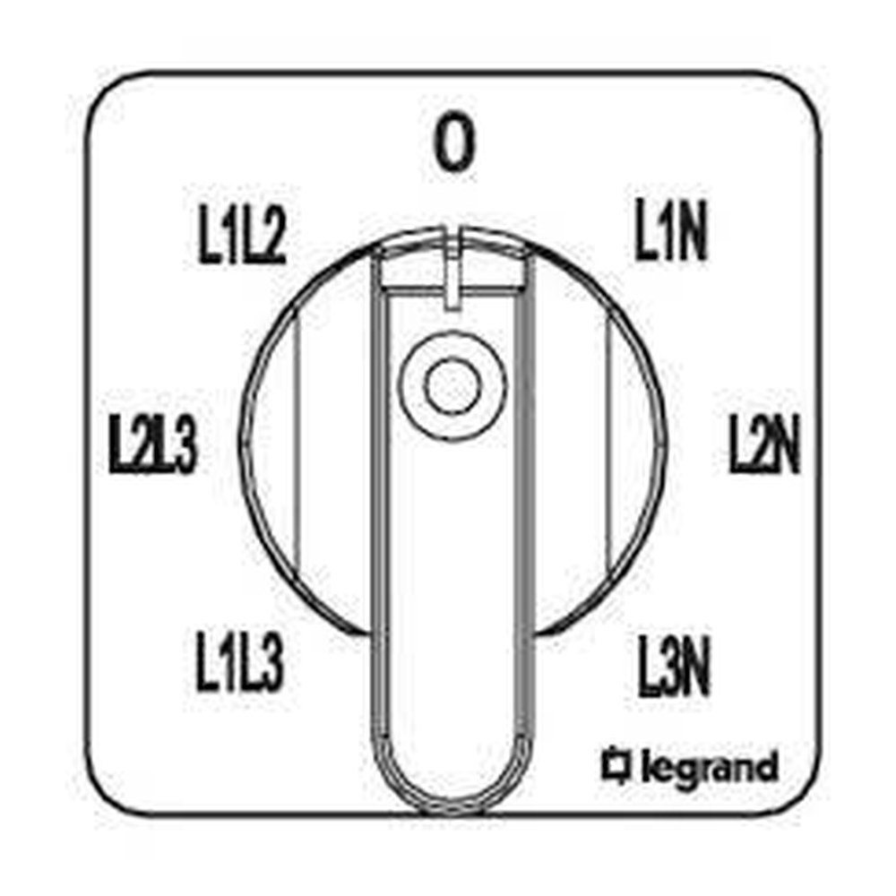 LEGRAND 629011Legrand Karyum Pako Şalter - Voltmetre komutatörü 4 pozlu - 10ALegrand Karyum Pako Şalter - Voltmetre komutatörü 4 pozlu{ubercoelektromarket}