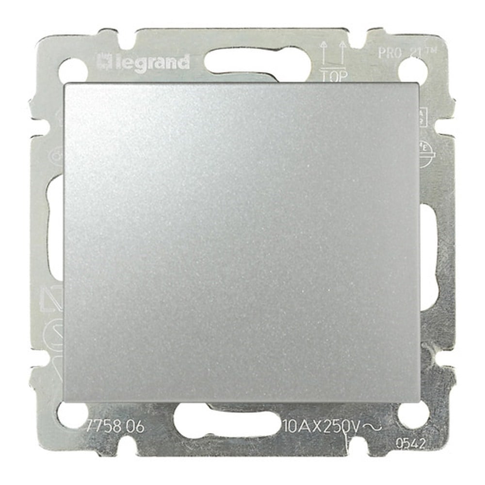 LEGRAND 770205Legrand Valena Vavien mekanizma 16A - 250V - AlüminyumLegrand Kumanda Mekanizmaları - Vavien 16 AX{ubercoelektromarket}