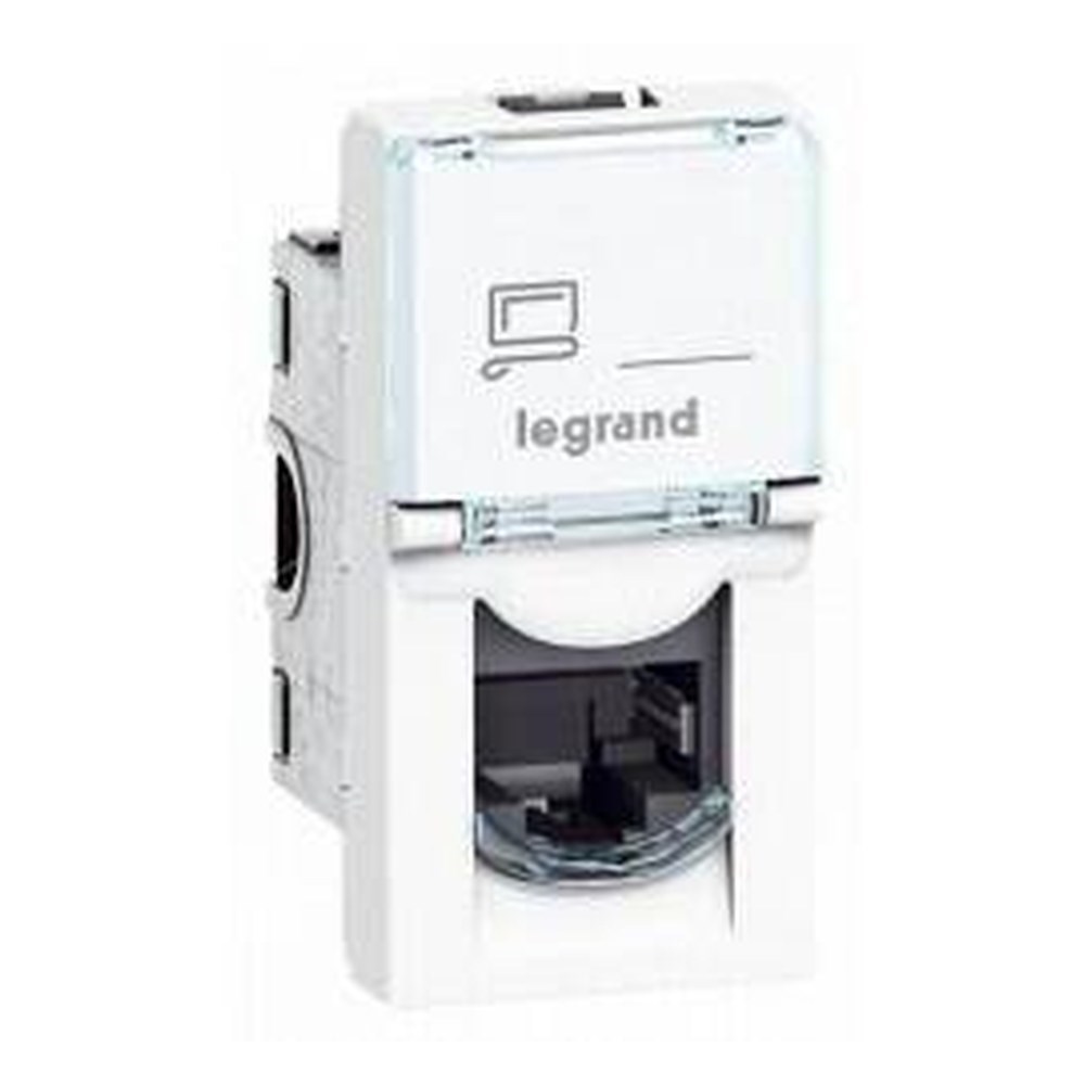 LEGRAND 076561Legrand LCS² Sistem Armada RJ45 Cat6 priz - UTP - 1modül - BeyazLegrand LCS² Sistem Armada RJ45 Cat6 priz - UTP - 1modül{ubercoelektromarket}