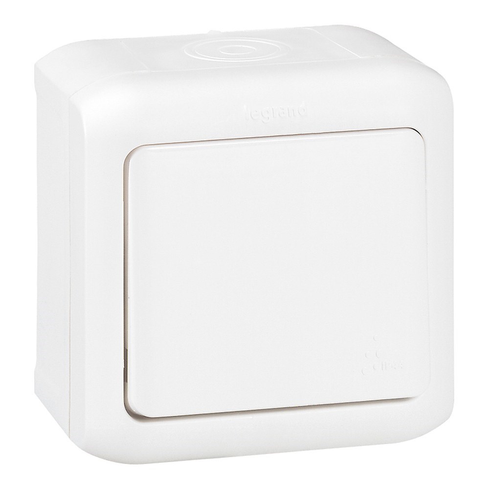 LEGRAND 782364Legrand Forix IP44 serisi sıva üstü beyaz liht butonu 6ALegrand Liht butonu - Beyaz{ubercoelektromarket}