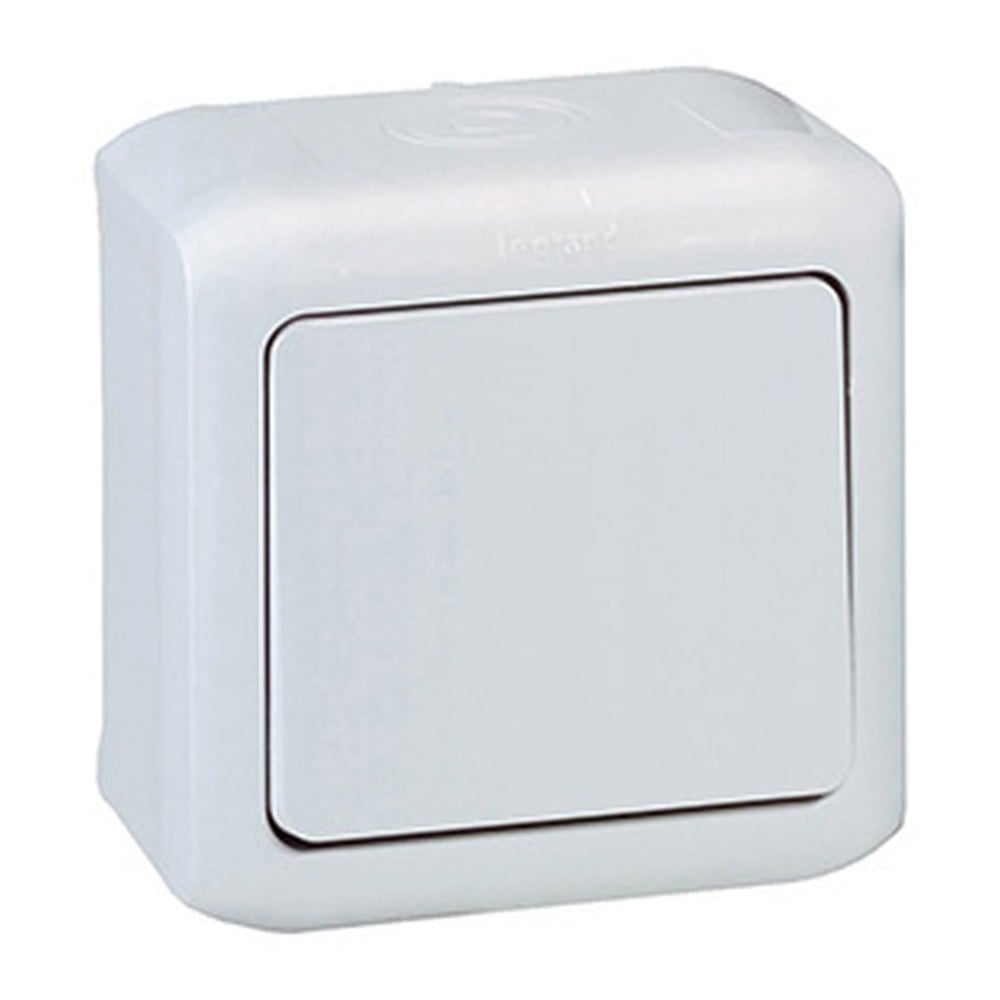 LEGRAND 782384Legrand Forix IP44 serisi sıva üstü gri liht butonu 6ALegrand Liht butonu - Gri{ubercoelektromarket}