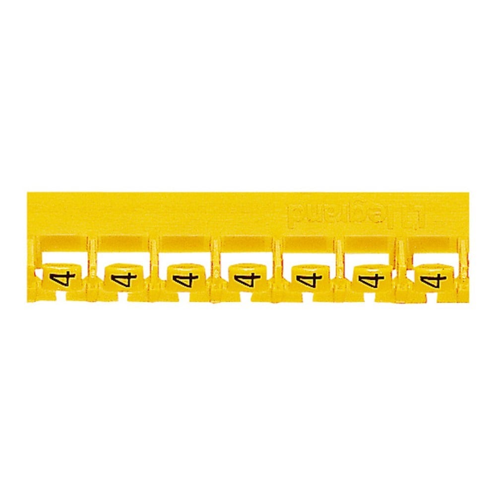 LEGRAND 037806Legrand Memocab numaralar 4 sarı renkli Uluslararası renk kodlamasıLegrand Memocab numaralar 4 sarı renkli Uluslararası renk{ubercoelektromarket}