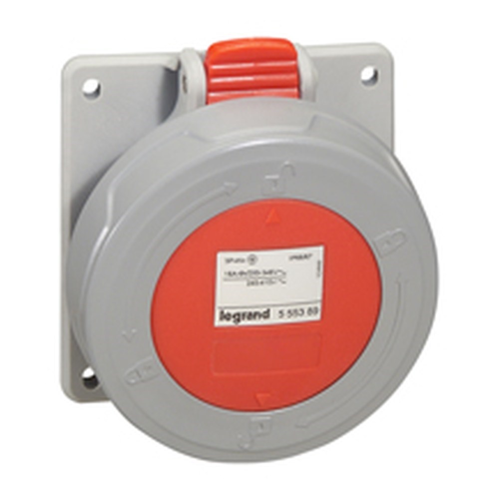 LEGRAND 555488Legrand P17 Tempra Pro eğik makina prizi, 400 V, 32A, 3P+T - IP67Legrand P17 Tempra Pro eğik makina prizi, 400 V, 32A, 3P+T{ubercoelektromarket}