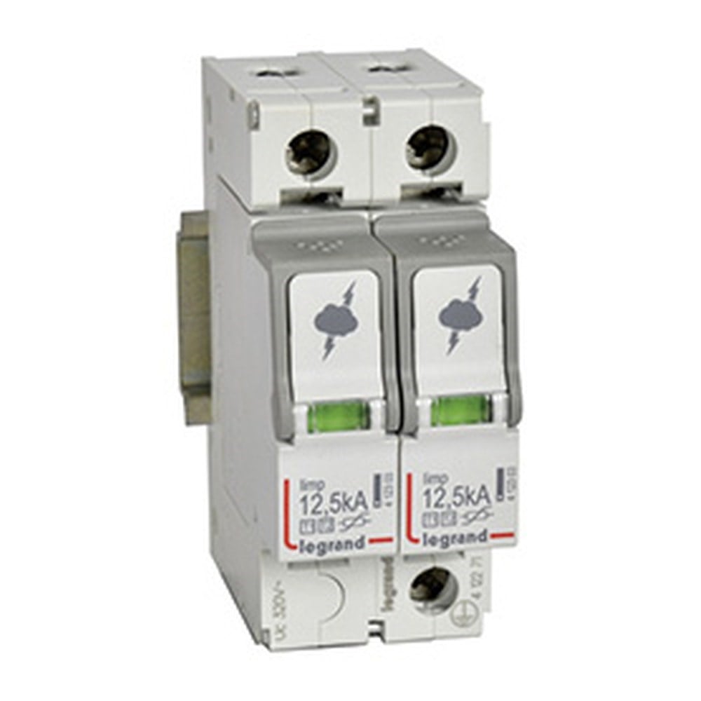 LEGRAND 412271Legrand Parafudr - Ana Dağıtım Pano - T1+T2 - Kutup: 2K - I total(kA) 10/350: 25 kA - Up: 1,5kV - Uc: 320V~Legrand Parafudr - Ana Dağıtım Pano - T1+T2 - Kutup: 2K - I{ubercoelektromarket}