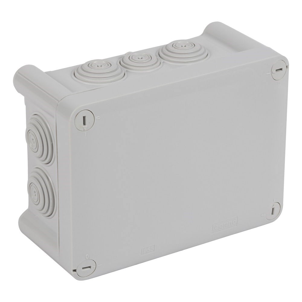 LEGRAND 092166Legrand Plexo Buat - Kare, Rakorlu Giriş 10 Adet, 155x110x74mmLegrand Plexo Buat - Kare, Rakorlu Giriş 10 Adet{ubercoelektromarket}