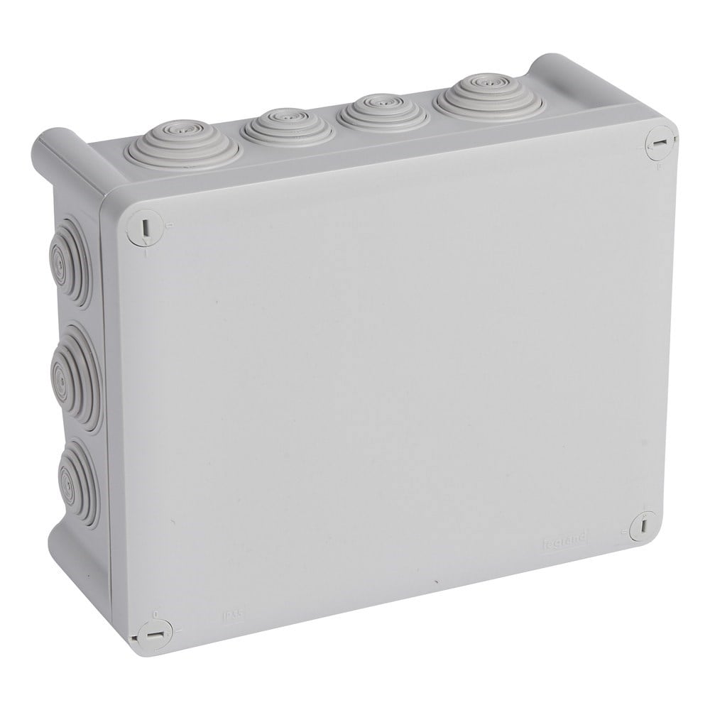 LEGRAND 092186Legrand Plexo Buat - Kare, Rakorlu Giriş 14 Adet, 220x170x86mmLegrand Plexo Buat - Kare, Rakorlu Giriş 14 Adet{ubercoelektromarket}