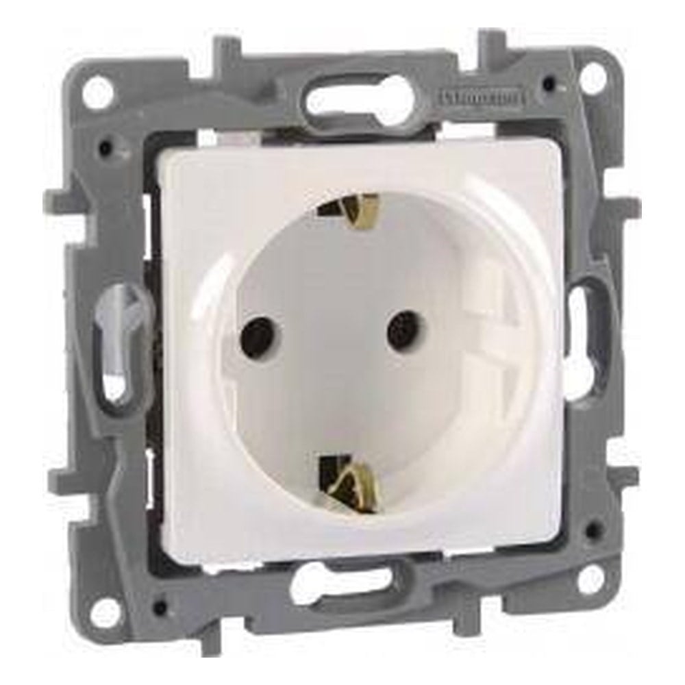 LEGRAND 767417Legrand Salbei serisi bej fransız standartı topraklı priz (UPS prizi) 16ALegrand Prizler - Fransız standardı topraklı priz (UPS){ubercoelektromarket}