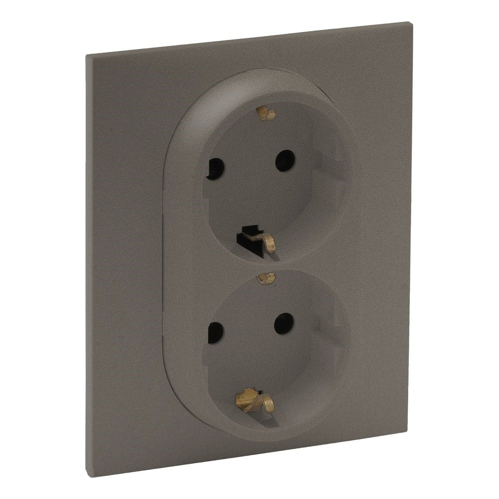 LEGRAND 768516Legrand Prizler - İkili topraklı priz - BronzLegrand Prizler - İkili topraklı priz - Bronz{ubercoelektromarket}