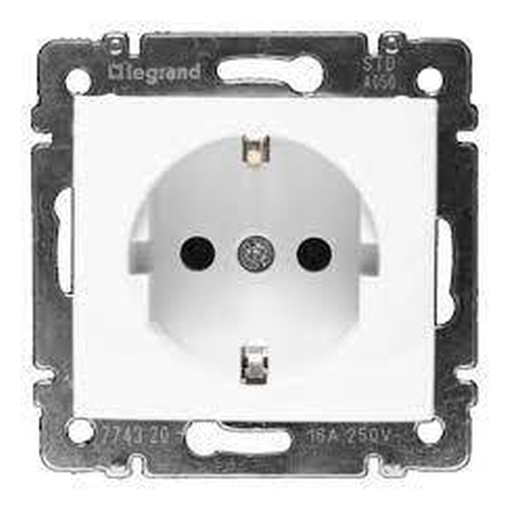 LEGRAND 774420Legrand Prizler - Topraklı priz - Beyaz (7 744 20)Legrand Prizler - Topraklı priz - Beyaz{ubercoelektromarket}