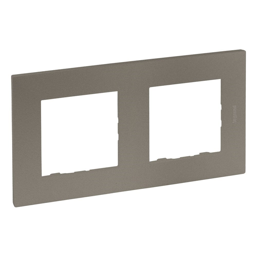LEGRAND 768572Legrand Renkli Çerçeveler - İkili - BronzLegrand Renkli Çerçeveler - İkili - Bronz{ubercoelektromarket}