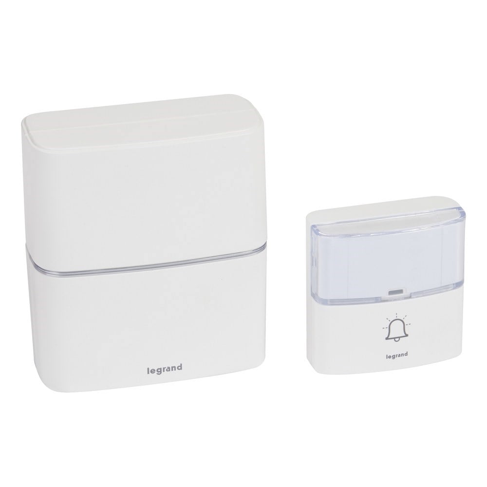 LEGRAND 094270Legrand Serenity serisi RF zil kiti - Beyaz, IP54 zil butonu - BeyazLegrand Serenity serisi RF zil kiti - Beyaz, IP54 zil butonu{ubercoelektromarket}