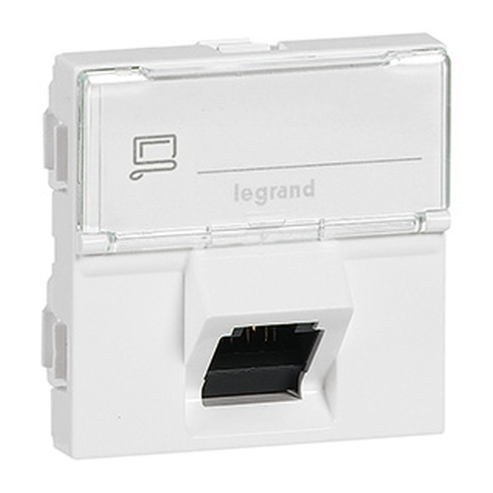 LEGRAND 076508Legrand Sistem Armada - RJ45 STP 45° açılı Priz - Cat6A STP - BeyazLegrand Sistem Armada - RJ45 STP 45° açılı Priz - Cat6A STP{ubercoelektromarket}