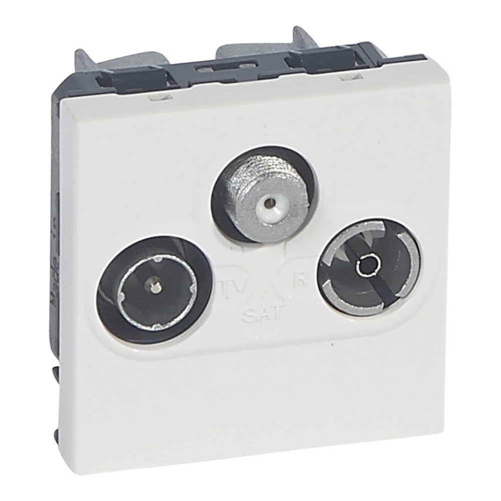 LEGRAND 079296Legrand Sistem Armada - TV/RD/SAT Prizi VE Sesli İkaz - TV/RD/SAT prizi, yıldız - Alü.Legrand Sistem Armada - TV-RD-SAT Prizi VE Sesli İkaz{ubercoelektromarket}