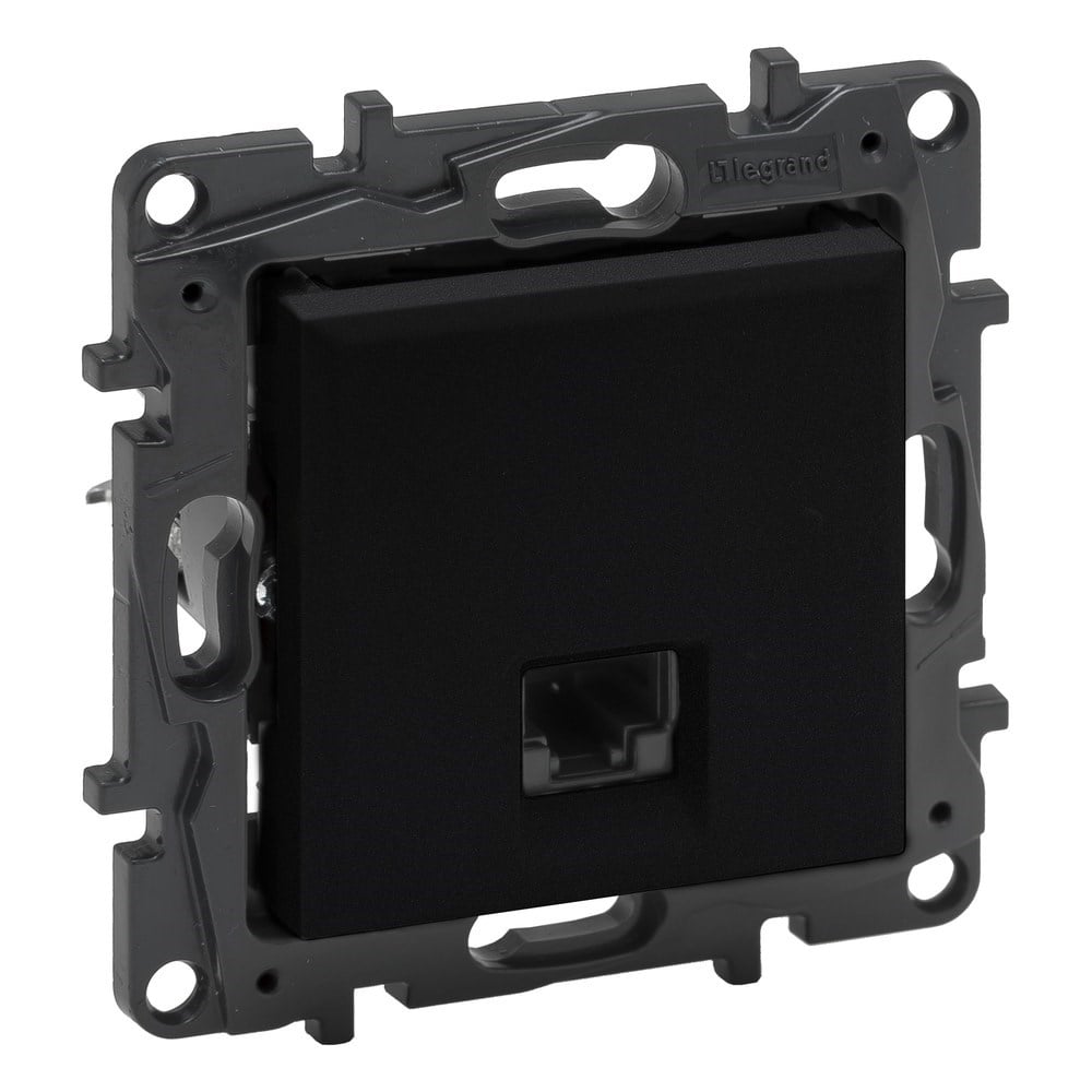 LEGRAND 768638Legrand Telefon ve Data Prizleri - RJ45 priz, Cat5 UTP - SiyahLegrand Telefon ve Data Prizleri - RJ45 priz, Cat5 UTP{ubercoelektromarket}