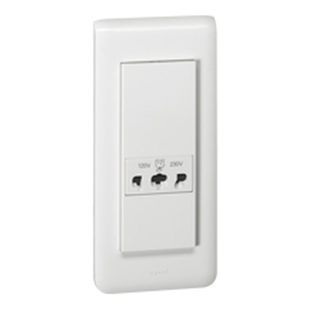 LEGRAND 077586Legrand Tıraş Prizi, 230V~, 20VA, 5M, BeyazLegrand Tıraş Prizi, 230V~, 20VA, 5M, Beyaz{ubercoelektromarket}