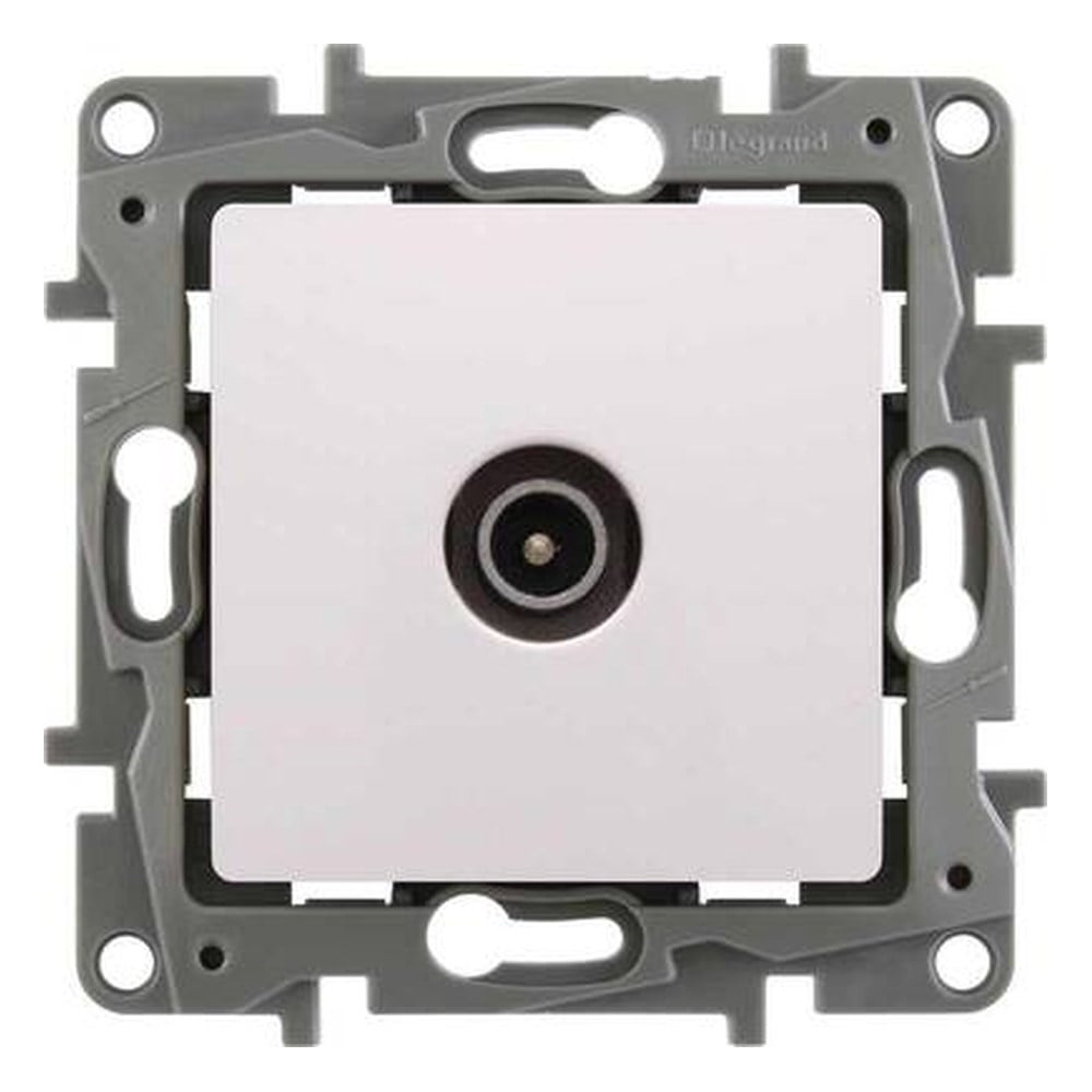 LEGRAND 767123Legrand TV ve TV/SAT Prizleri - TV prizi geçişli 14 dB - BeyazLegrand TV ve TV-SAT Prizleri - TV prizi geçişli 14 dB{ubercoelektromarket}