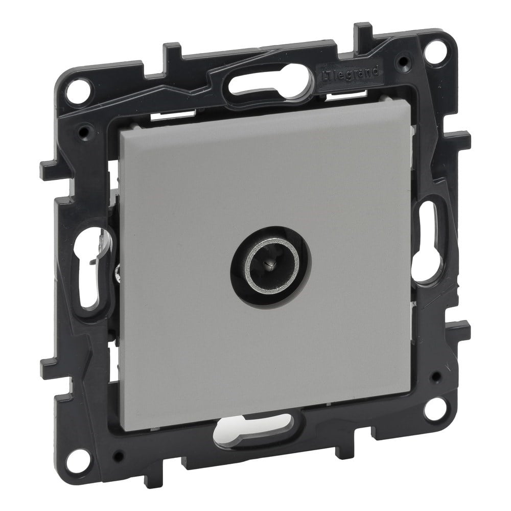 LEGRAND 768257Legrand TV ve TV/SAT Prizleri - TV prizi, yıldız, 1.5 dB - AlüminyumLegrand TV ve TV-SAT Prizleri - TV prizi, yıldız, 1.5 dB{ubercoelektromarket}