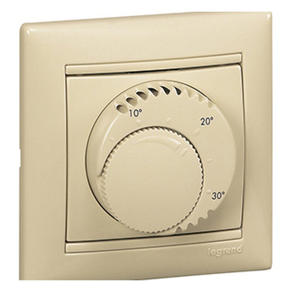 LEGRAND 774126Legrand Valena bej renk standart ortam termostatıLegrand Valena bej renk standart ortam termostatı{ubercoelektromarket}