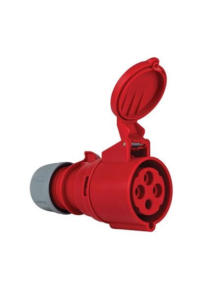 Mete Enerji 406409 4x32A 3PE 6h/50-60Hz 380-415V IP44 Cee Norm Hızlı Bağlantılı Uzatma Prizi