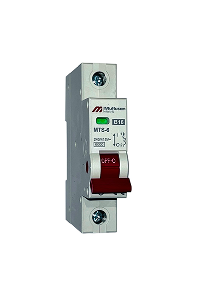 Mutlusan W 1X16A B Seri Otomatik Sigorta