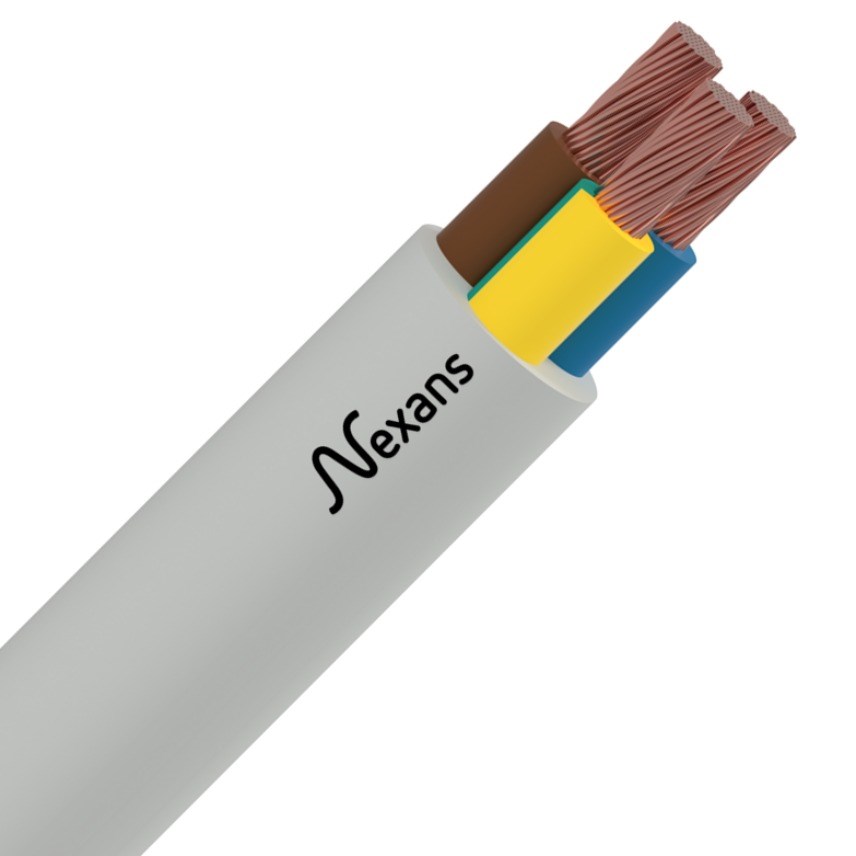Nexans H05VV-F 2x2.5Nexans H05VV-F 2x2.5 NYMHY Beyaz Kablo 10578921Nexans H05VV-F 2x2.5 NYMHY Beyaz Kablo{ubercoelektromarket}