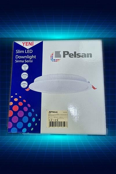 Pelsan Sırma Slim Led 18W 6500K Beyaz Alçıpan Opal Backlight  LED Q Ürün Çapı 22.5 cm