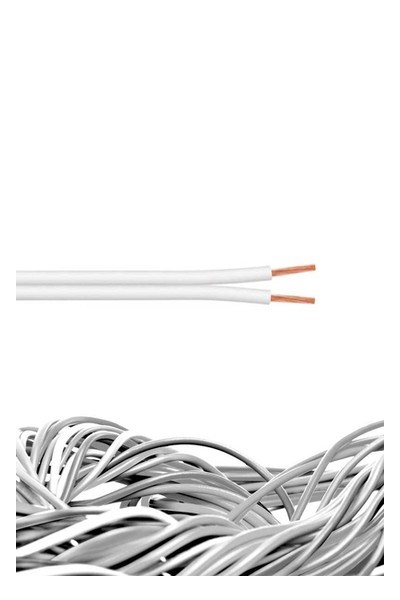 901078Reçber 2x2,5mm2 Yassı Kordon Kablo ŞeffafReçber 2x2,5mm2 Yassı Kordon Kablo Şeffaf{ubercoelektromarket}