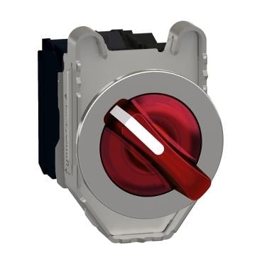 Schneider  230VAC 1NA+1NK Kırmızı Işıklı Mandallı Led Kumanda Butonu XB4FK124M5