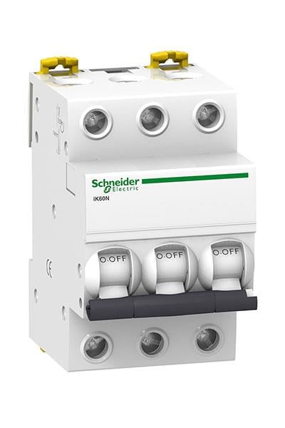 Schneider A9K24316 3K 6kA C Tipi 3x16A Otomatik Sigorta
