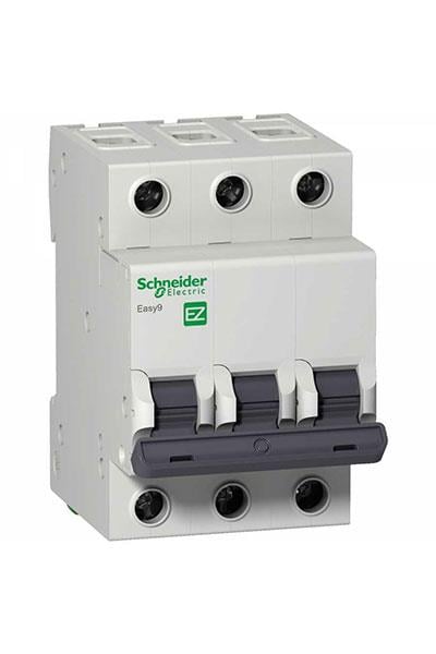 Schneider EZ9F43316 EASY9 Serisi C Tipi 3x16A Otomatik Sigorta