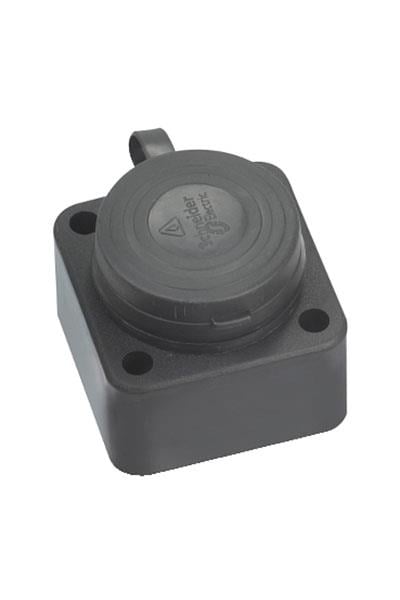 Schneider Kauçuk Monofaze 2P+T 1*16A Duvar Prizi IP44