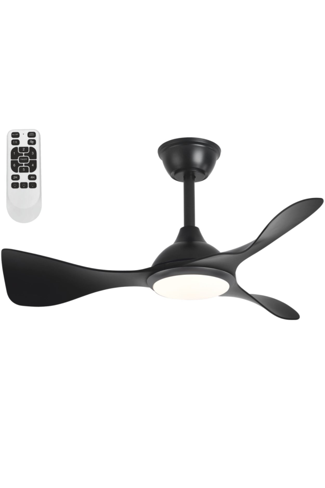 CT-3001SCata CT-3001 Zührin Ledli Tavan Vantilatörü Siyah Renk{ubercoelektromarket}
