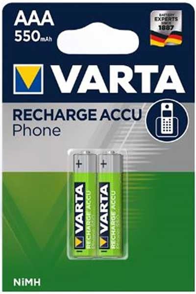Varta Phone Power 2 AAA 550MAH  58397101402