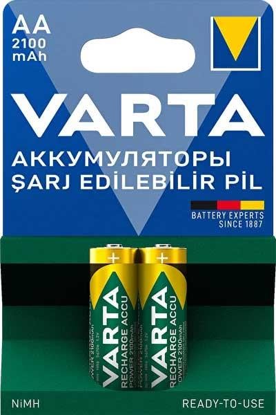 Varta  Rechargeable Accu 2 AA 2100 MAH R2U 56706101412