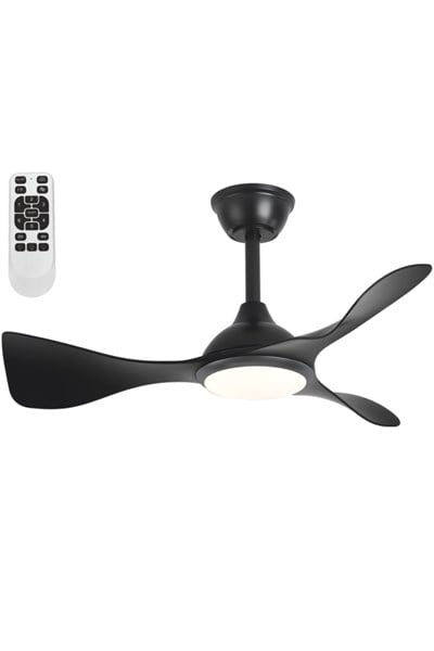 CT-3001SCata CT-3001 Zührin Ledli Tavan Vantilatörü Siyah Renk{ubercoelektromarket}