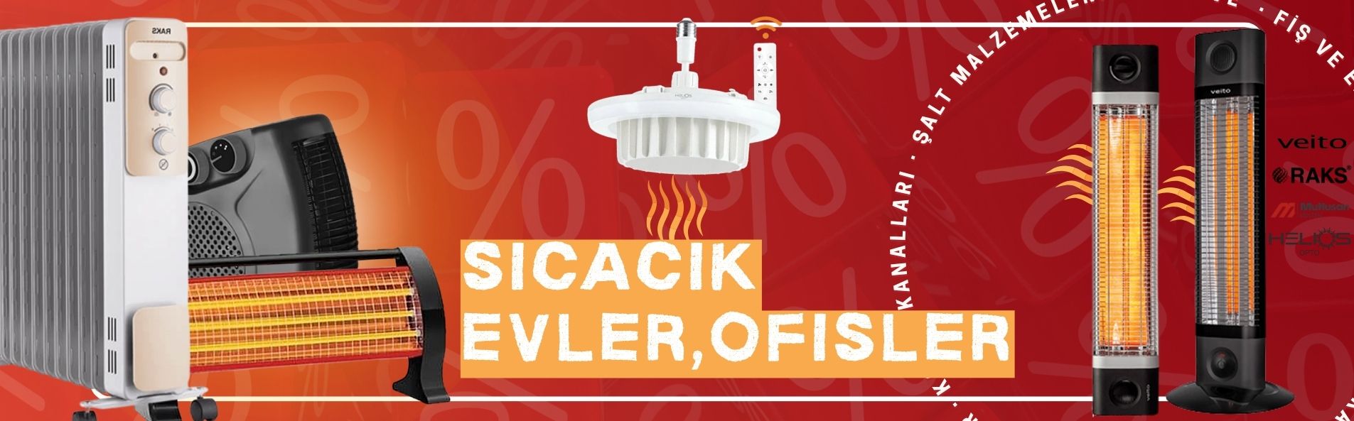 Ev ve iş yeri için elektrikli ısıtıcılar: quartz, infrared ve fanlı modeller, Uberco Elektro Market