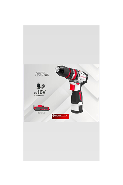 SP16V-4016Specco Akülü Darbeli Matkap & Vidalama 16V SP16V-4016