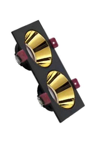AH03-07311ACK Siyah Çift Kare Çerçeve / Gold Reflektör Sıva Altı Spotlıght AH03-07311ACK AH03-07311 ACK Siyah Çift Kare Çerçeve - Gold Reflektör Sıva Altı Spotlıght AH03-07311 | ACK | ubercoelektromarket.com{ubercoelektromarket}