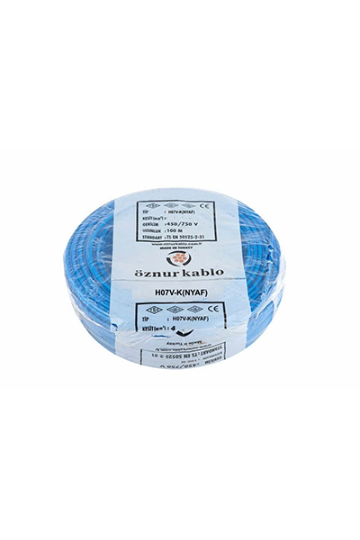 OZN-NYAF(1x50mm²)-MAVIÖznur NYAF 1x50mm² Mavi Renk Kablo