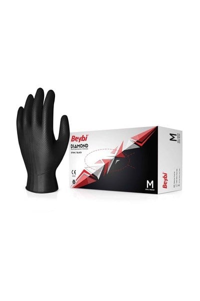 89Y5B5EYEA M-KTBeybi Diamond Siyah Nitril Eldiven - 100'lük Kutu M - KutuBeybi Diamond Siyah Nitril Eldiven - 100lük Kutu M - Kutu{ubercoelektromarket}