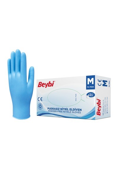 DJQYZ234 L-KTBeybi Pudrasız Mavi Nitril Eldiven - 100'lük Kutu L - KutuBeybi Pudrasız Mavi Nitril Eldiven - 100lük Kutu L - Kutu{ubercoelektromarket}