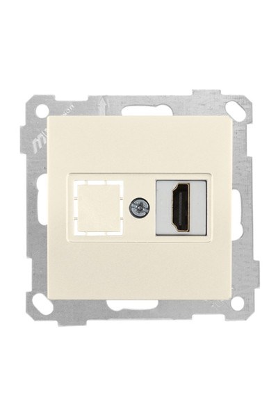 2100 457 0102Candela Mek+Tuş 1*Hdmı Priz - KremCandela Mek+Tuş 1*Hdmı Priz - Krem | MUTLUSAN{ubercoelektromarket}