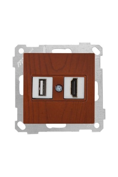 2100 459 0156Candela Mek+Tuş 1*USB/1*Hdmı Priz - KirazCandela Mek+Tuş 1*USB-1*Hdmı Priz - Kiraz | MUTLUSAN{ubercoelektromarket}