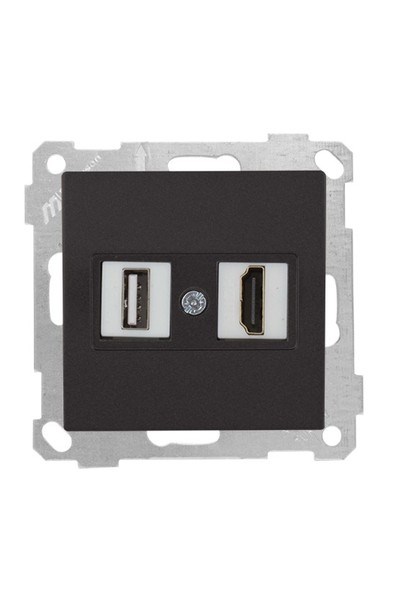 2100 459 0184Candela Mek+Tuş 1*USB/1*Hdmı Priz - SiyahCandela Mek+Tuş 1*USB-1*Hdmı Priz - Siyah | MUTLUSAN{ubercoelektromarket}
