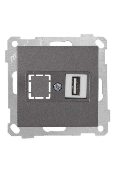 2100 455 0195Candela Mek+Tuş 1*USB Priz - FümeCandela Mek+Tuş 1*USB Priz - Füme | MUTLUSAN{ubercoelektromarket}