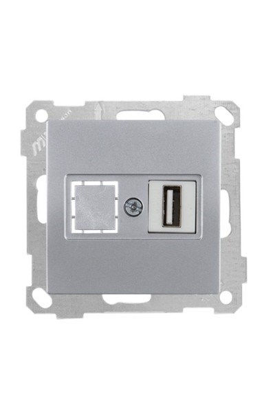 2100 455 0182Candela Mek+Tuş 1*USB Priz - İnoxCandela Mek+Tuş 1*USB Priz - İnox | MUTLUSAN{ubercoelektromarket}