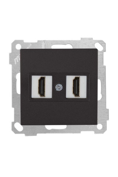 2100 458 0184Candela Mek+Tuş 2*Hdmı Priz - SiyahCandela Mek+Tuş 2*Hdmı Priz - Siyah | MUTLUSAN{ubercoelektromarket}