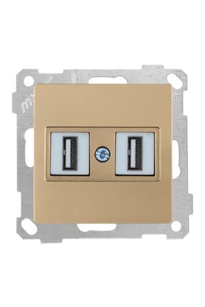 2100 456 0180Candela Mek+Tuş 2*USB Priz - Antik AltınCandela Mek+Tuş 2*USB Priz - Antik Altın | MUTLUSAN{ubercoelektromarket}